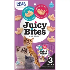 Lågt pris Churu Juicy Bites Räka & Skaldjur 3×11.3g