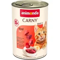 Lågt pris Ekonomipack animonda Carny Adult 24 x 400 g – Nötkött