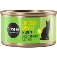 Lågt pris Ekonomipack Cosma Original i gelé 24 x 85 g – Kycklingbröst