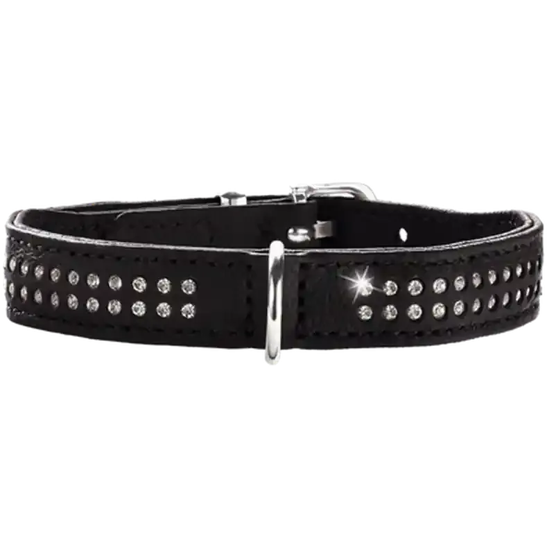 Lågt pris Hundhalsband Diamond Petit Svart 24 Halsmått 1721cm