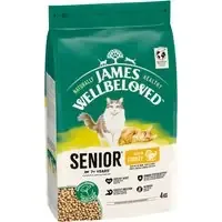Lågt pris James Wellbeloved Senior Cat Hypoallergenic Turkey & Rice – 4 kg