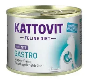 Lågt pris Kattovit Gastro Anka för Katter 12 x 185 g