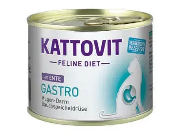 Lågt pris Kattovit Gastro Anka för Katter 12 x 185 g