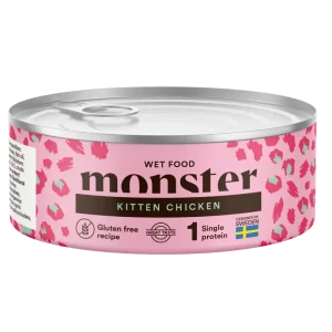 Lågt pris Kitten Chicken Våtfoder – 12 x 100 g