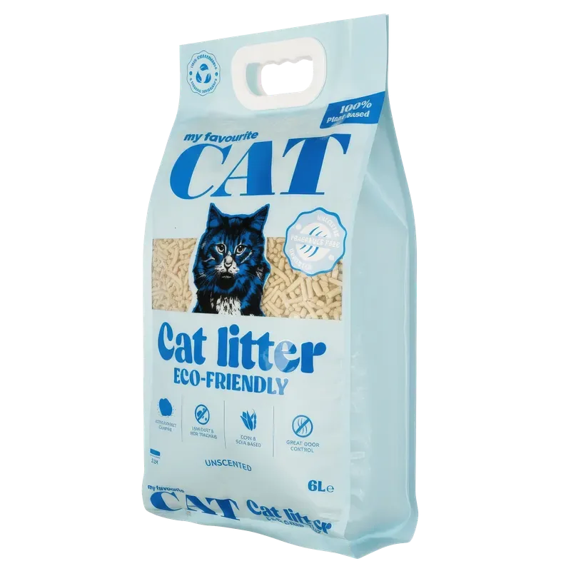 Lågt pris My Favourite Cat Kattsand EcoFriendly Unscented 6 L