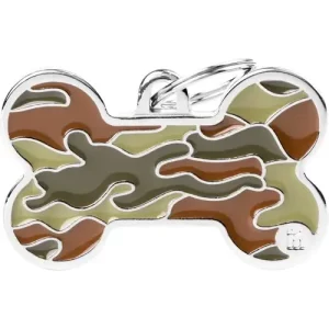 Lågt pris MyFamily ID-bricka style, ben XL, camouflage grön