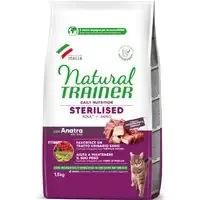 Lågt pris Natural Trainer Sterilised med anka – 1,5 kg