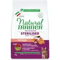 Lågt pris Natural Trainer Sterilised med lax – 3 kg