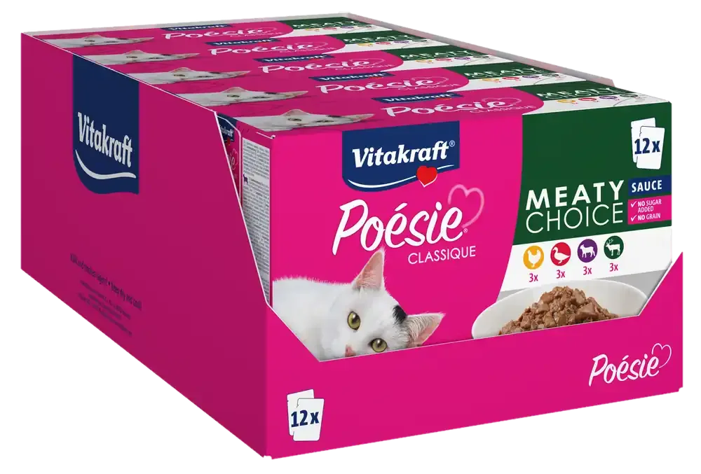 Lågt pris Poesie Classique Multipack Meatysauce 12 x 85 g