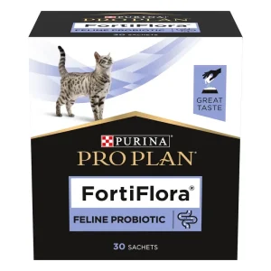 Lågt pris Pro Plan Feline FortiFlora Probiotika 30x1g