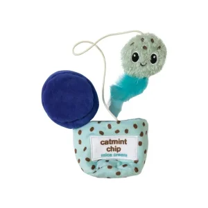 Lågt pris Quirky Kitty Hide-a-Toy Kattleksak Glasskula med Kattmynta