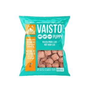Lågt pris Vaisto Puppy Nöt-Ren-Lax 800g