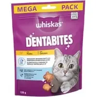Lågt pris Whiskas Dentabites – Ekonomipack med kyckling (2 x 120 g)