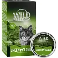 Lågt pris Wild Freedom Adult portionsform 6 x 85 g – Green Lands – Lamb & Chicken