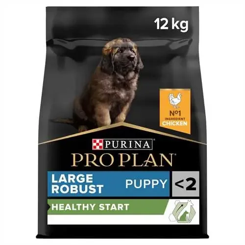 Large Robust Puppy Healthy Start Torrfoder med Kyckling – 12 kg prisnedsättning