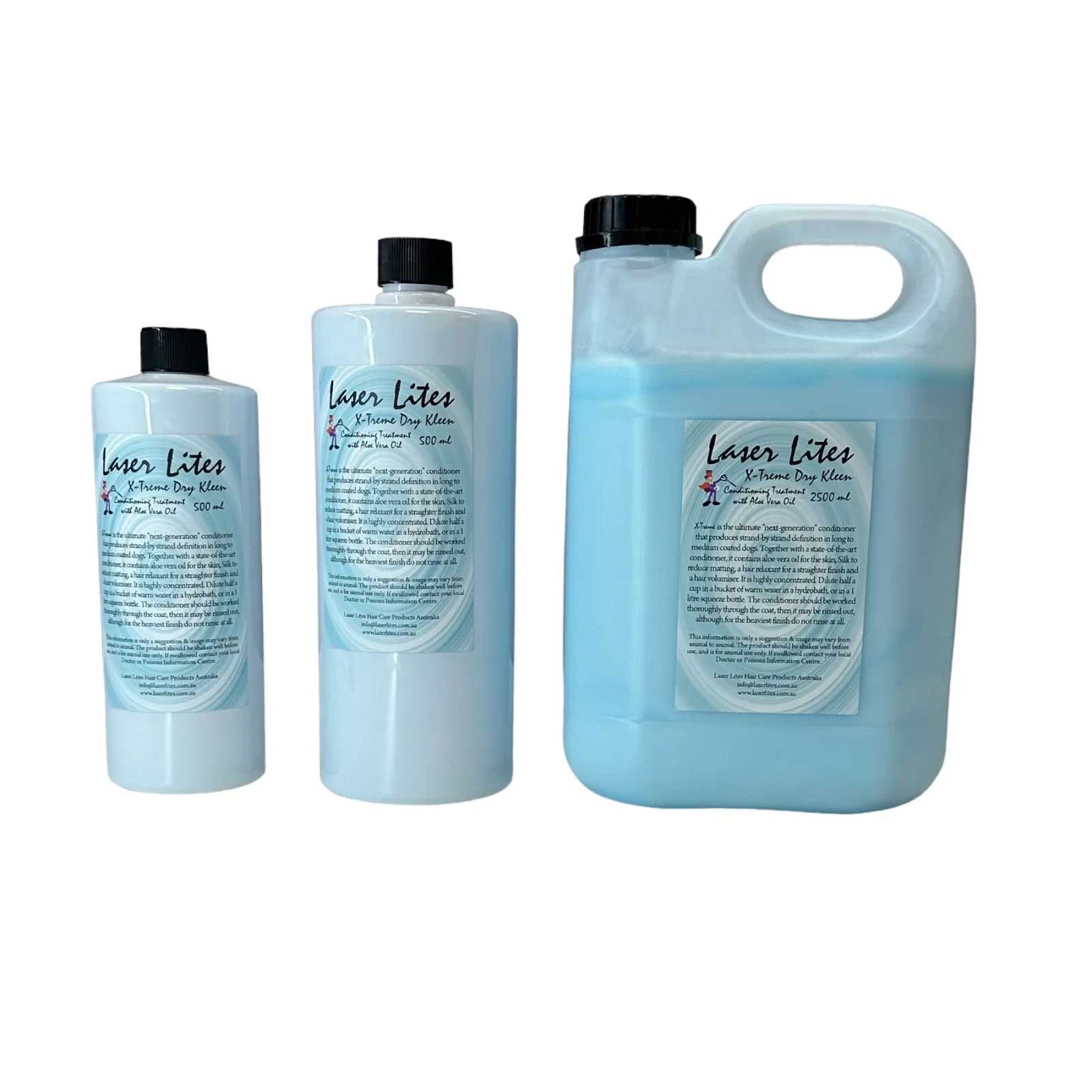 Laser Lites X-treme (xtreme) Conditioner -Silikonfritt balsam för långhåriga hundar.