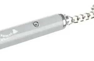 Laser-pekare, Moving Light, 11 cm, plast, vit/blå