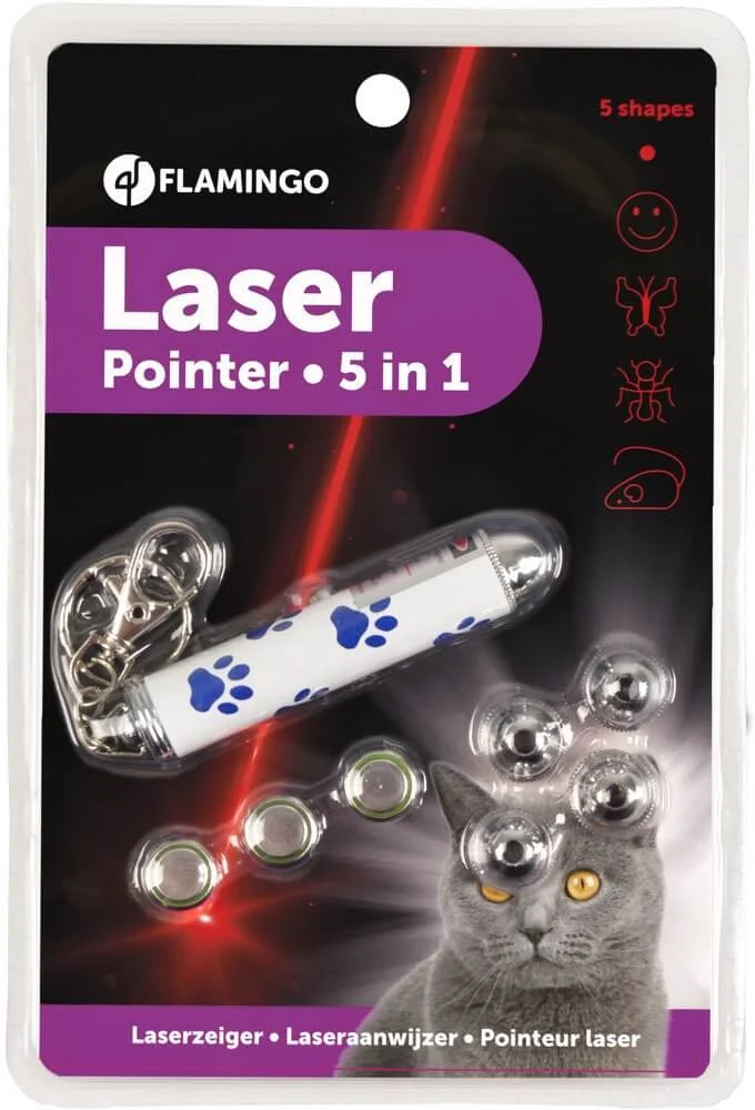 Laserpekare med 5 Motiv