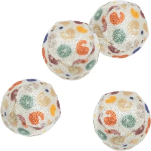 Leopardbollar 4st