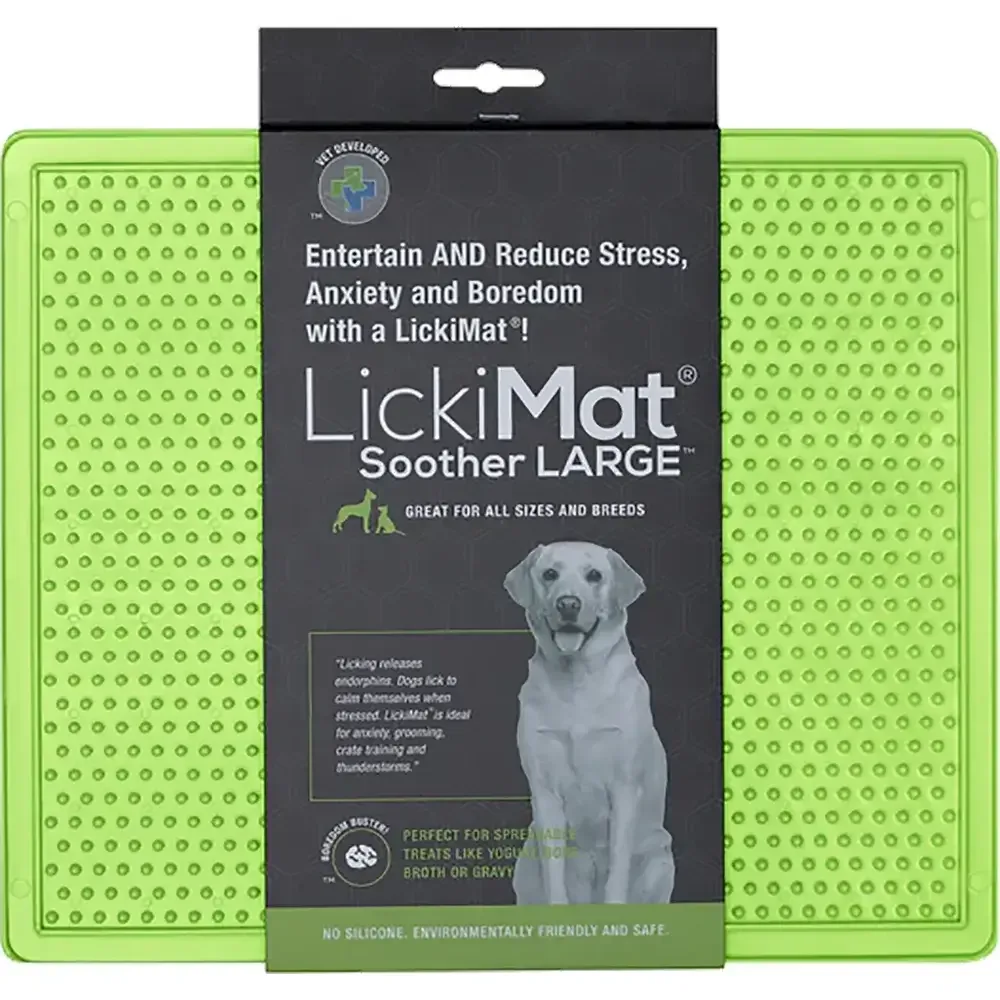 Lickimat Soother XL Grön 30,5×25,5cm