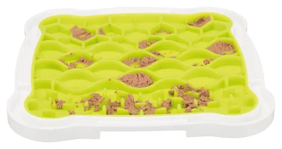 Lick’n’Snack platta, TPR/PP,20 × 20 cm