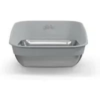 LitterLocker by Litter Genie® Platinum kattlåda – Rostfritt stål / grå Kampanjpris