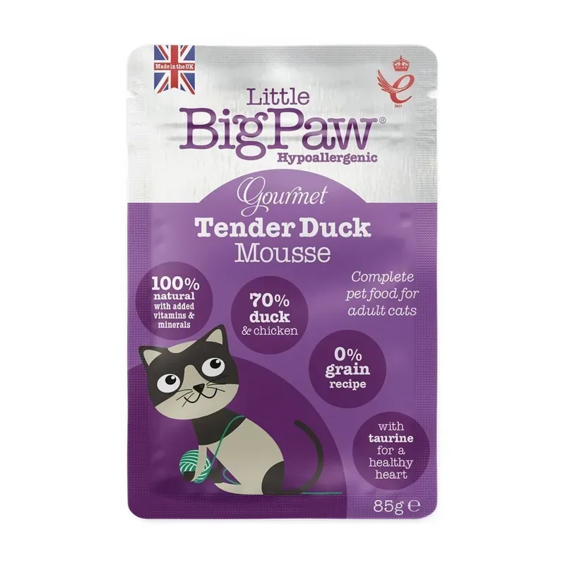 Little BigPaw Gourmet Tender Duck Mousse 85 g Outlet