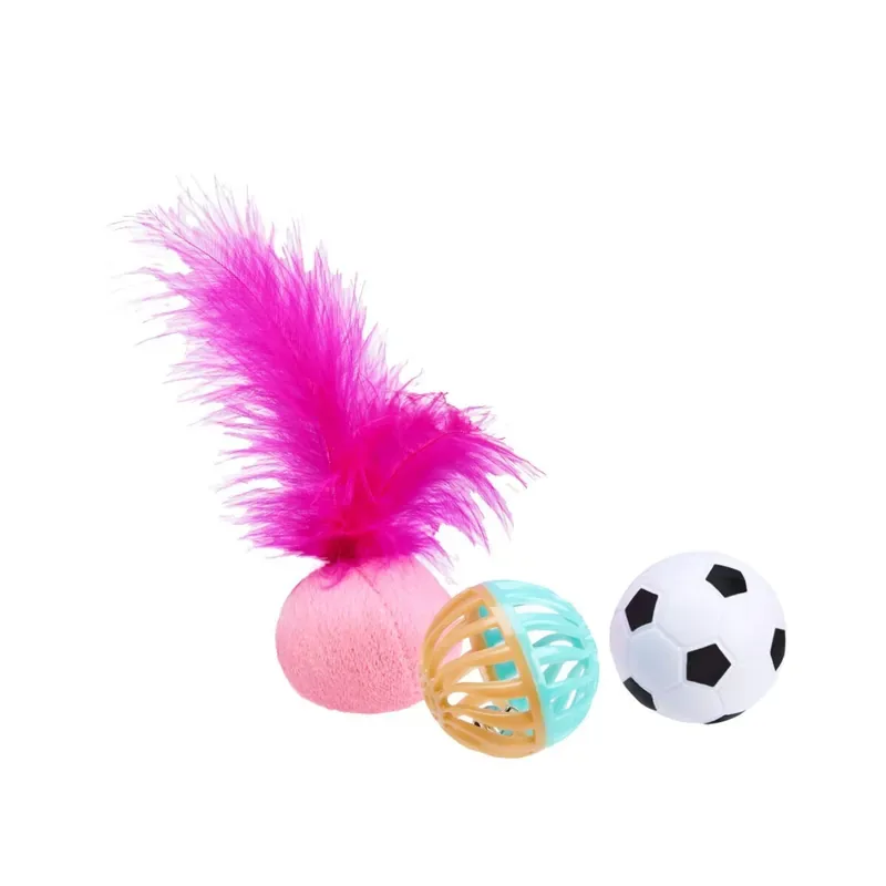 Little&Bigger Cheerful Kattbollar 3-pack Handla nu