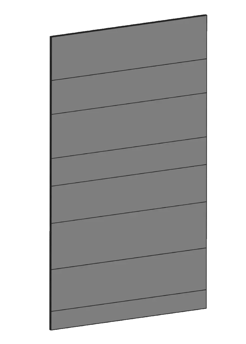 Lucka för väggskåp 60×100 – Raw Oak Dark
