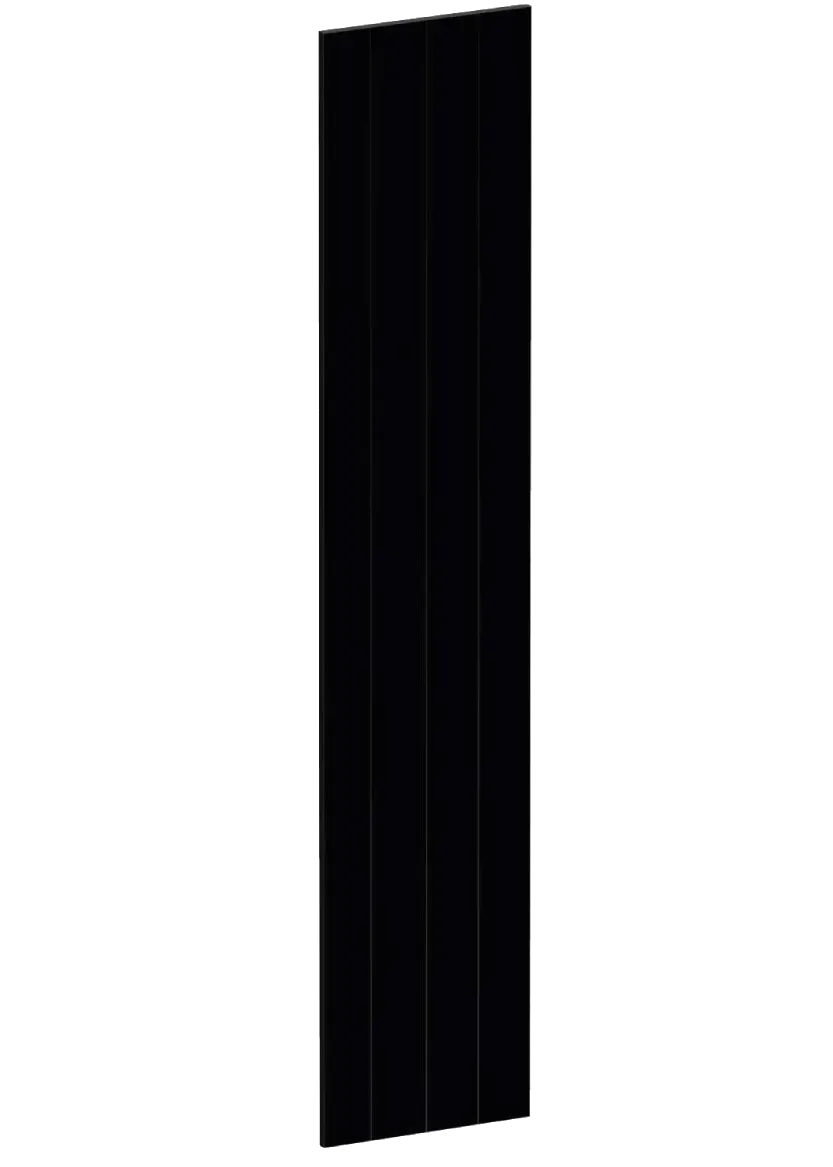Lucka i målad ek, för högskåp – 40×200 cm