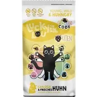 Lucky Lou Kitten med fjäderfä & kyckling – Ekonomipack 2 x 340 g Rea