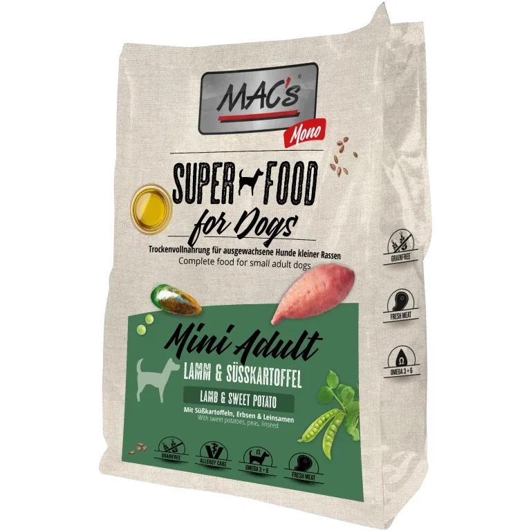MAC’s mono mini hundfoder lamm