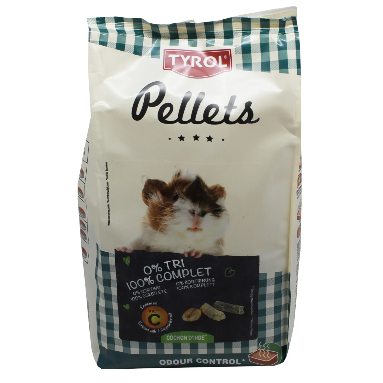 Marsvinsfoder So Pellets Tyrol 800g