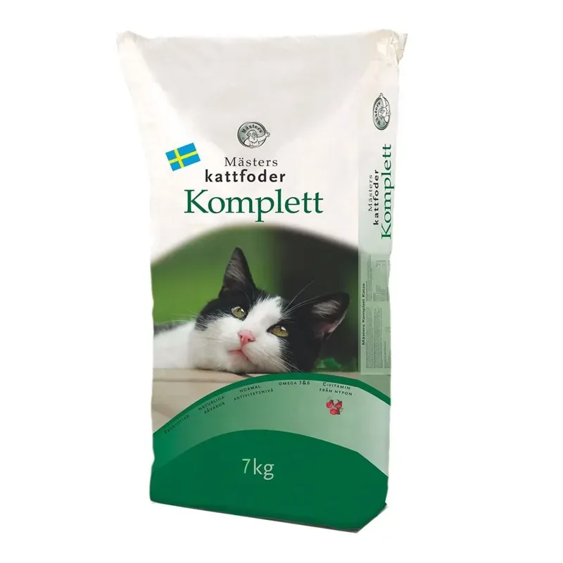 Mästers Komplett Katt 7 kg Populärt val