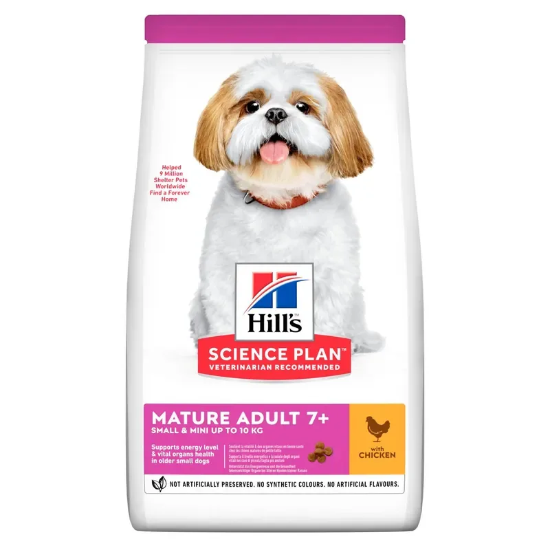 Mature Adult Small & Mini torrfoder med kyckling Hundfoder – 1,5 kg Billig