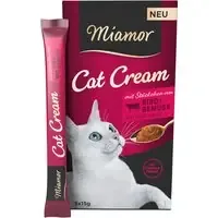 Miamor Cat Cream Nötkött & grönsaker – Ekonomipack 20 x 15 g Lägg i varukorgen