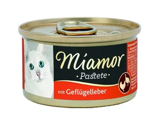 Miamor Pastete fågellever 85 g för katter Köp online