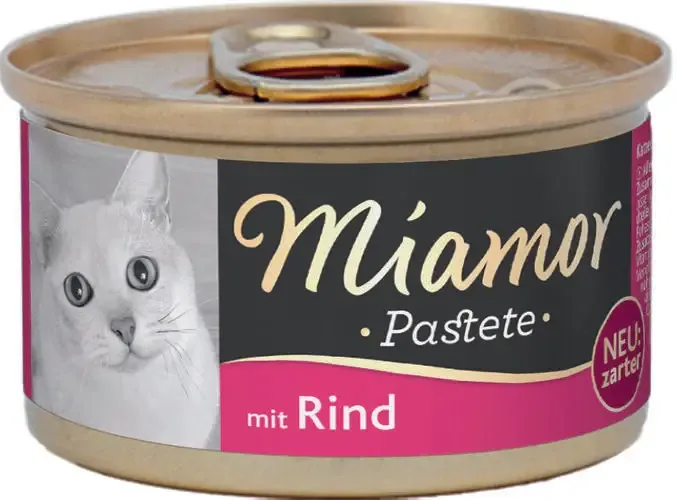 Miamor Pastete Nötkött 12 x 85 g för katter Erbjudandepris