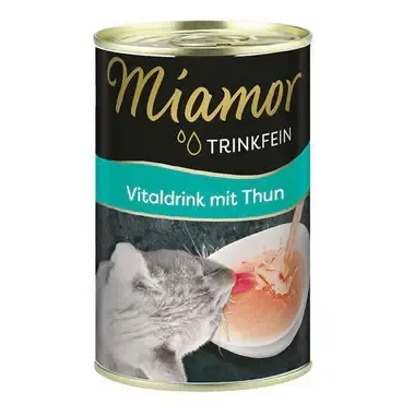 Miamor Trinkfein Vitaldrink med Tonfisk 135 ml för katter Erbjudande