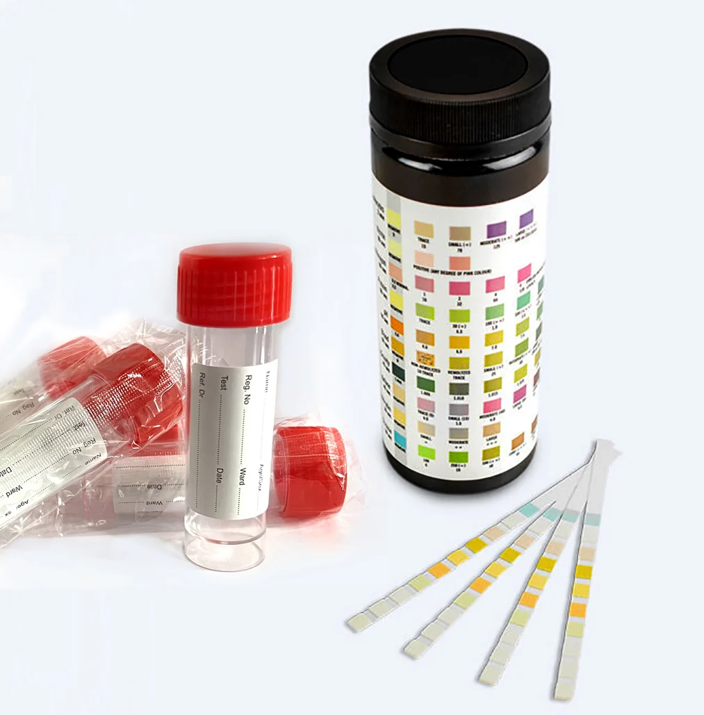 Millpledge P-Sticks, teststickor för urin 50st, inkl. 5 prov burkar (30ml)