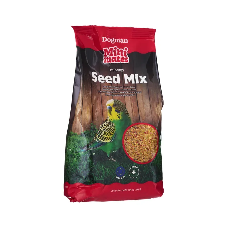 Mini Mates Frömix Undulat 1kg Begränsad tid