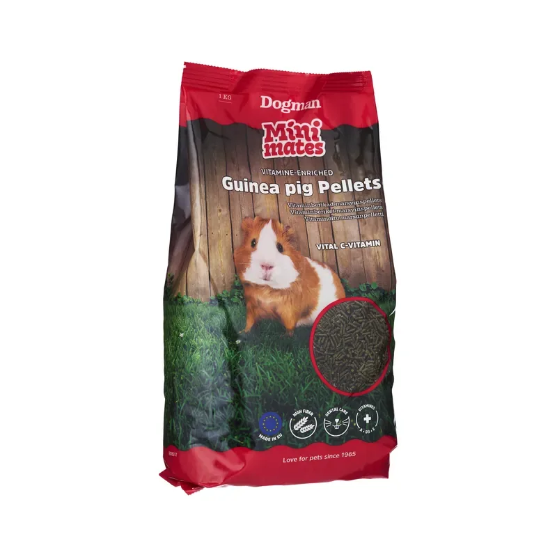 Mini Mates Marsvin Pellets 1kg Begränsat antal