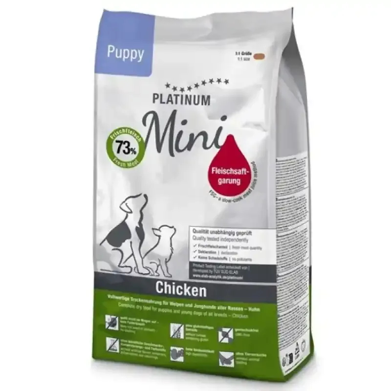 Mini Puppy Chicken torrfoder – 900 g Trygg betalning