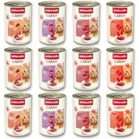 Mixpack animonda Carny Adult 12 x 400 g – Mixpack II nötkött (4 sorter) Kampanj