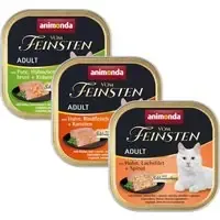 Mixpack animonda vom Feinsten Adult 32 x 100 g – Gourmetfyllning (3 sorter) Säker betalning