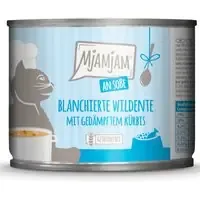 MjAMjAM in Sauce 6 x 185 g – Blancherad vildand med ångkokt pumpa Rea