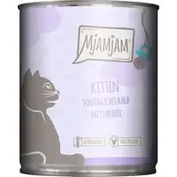 MjAMjAM Kitten 6 x 800 g – Utsökt kalvkött med laxolja Säker betalning