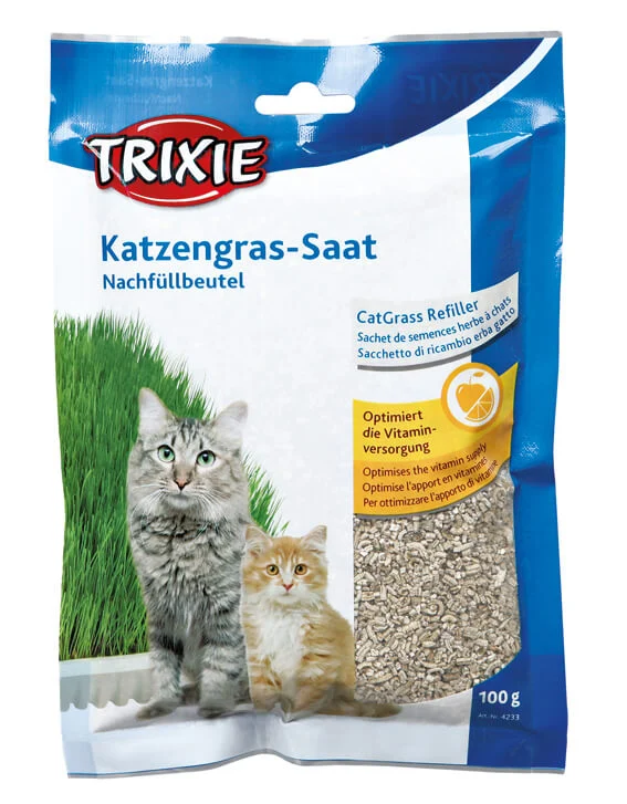 Mjukt Kattgräs Vitaminberikat Refill 100g