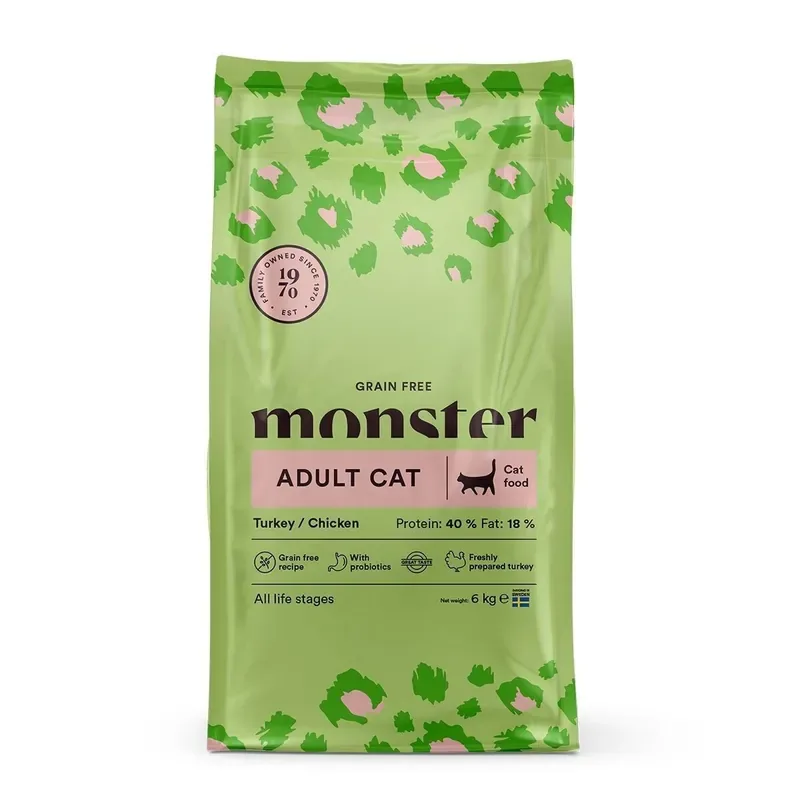 Monster Cat Adult Grain Free Turkey & Chicken Köp online