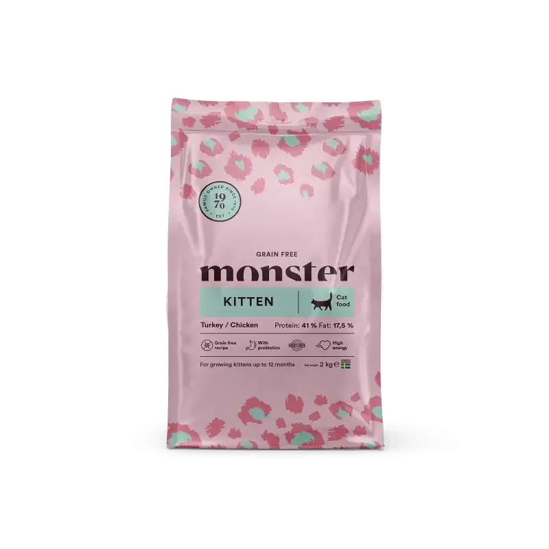 Monster Cat Grain free Kitten Turkey/Chicken 6 kg